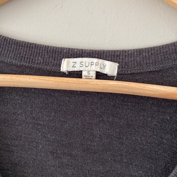 ❄️Z Supply Weekender Leo V-Neckline Animal Print Lounge Oversized Side Slit - Picture 4 of 5